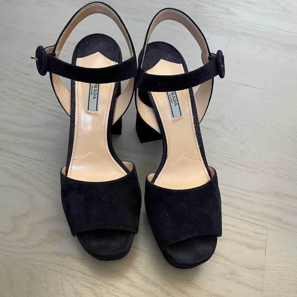 Prada Caltazurre Donna Platforms